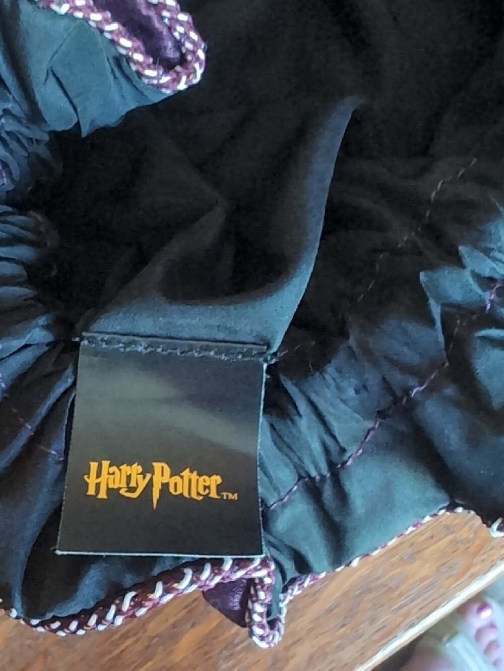 Warner Bros. Purple Embroidered Hobo Bag - Picture 3 of 5